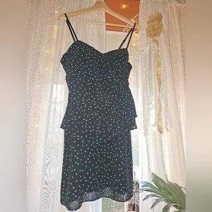 Blue Tiered dress